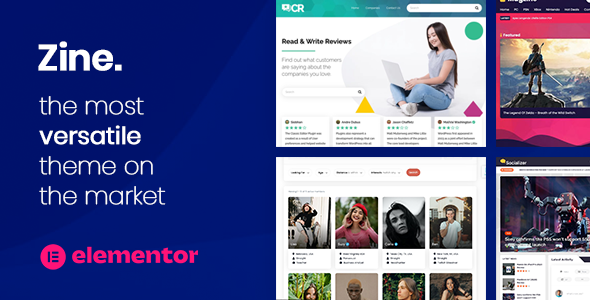 Zine - Website Builder - WordPress Elementor Theme Logo
